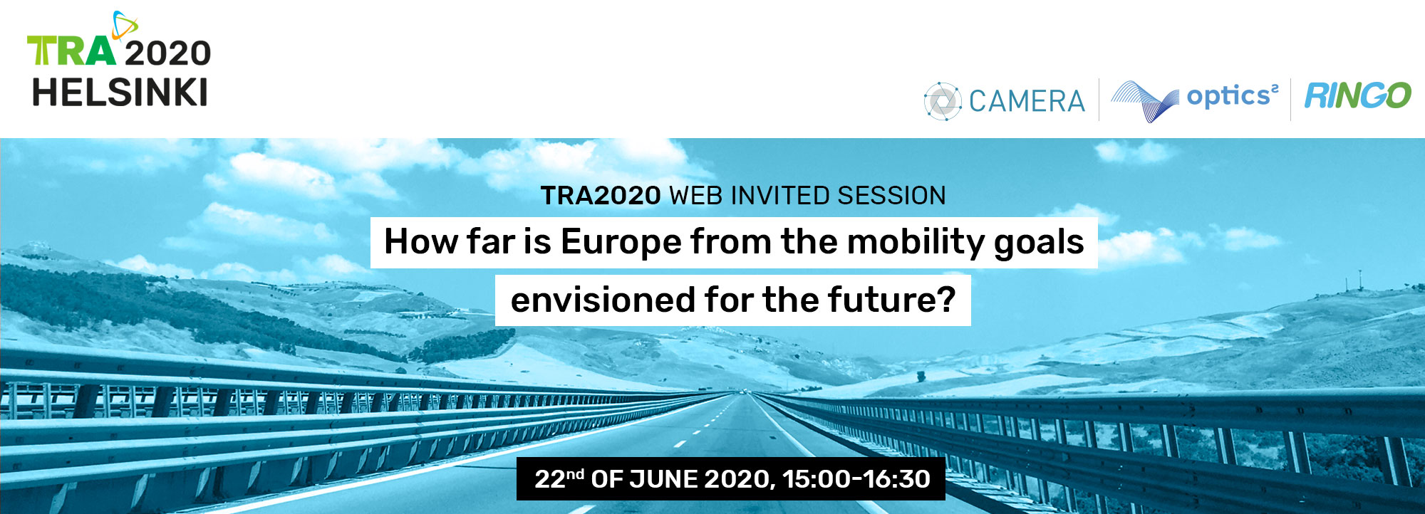Welcome to the TRA2020 Invited Session on Mobility